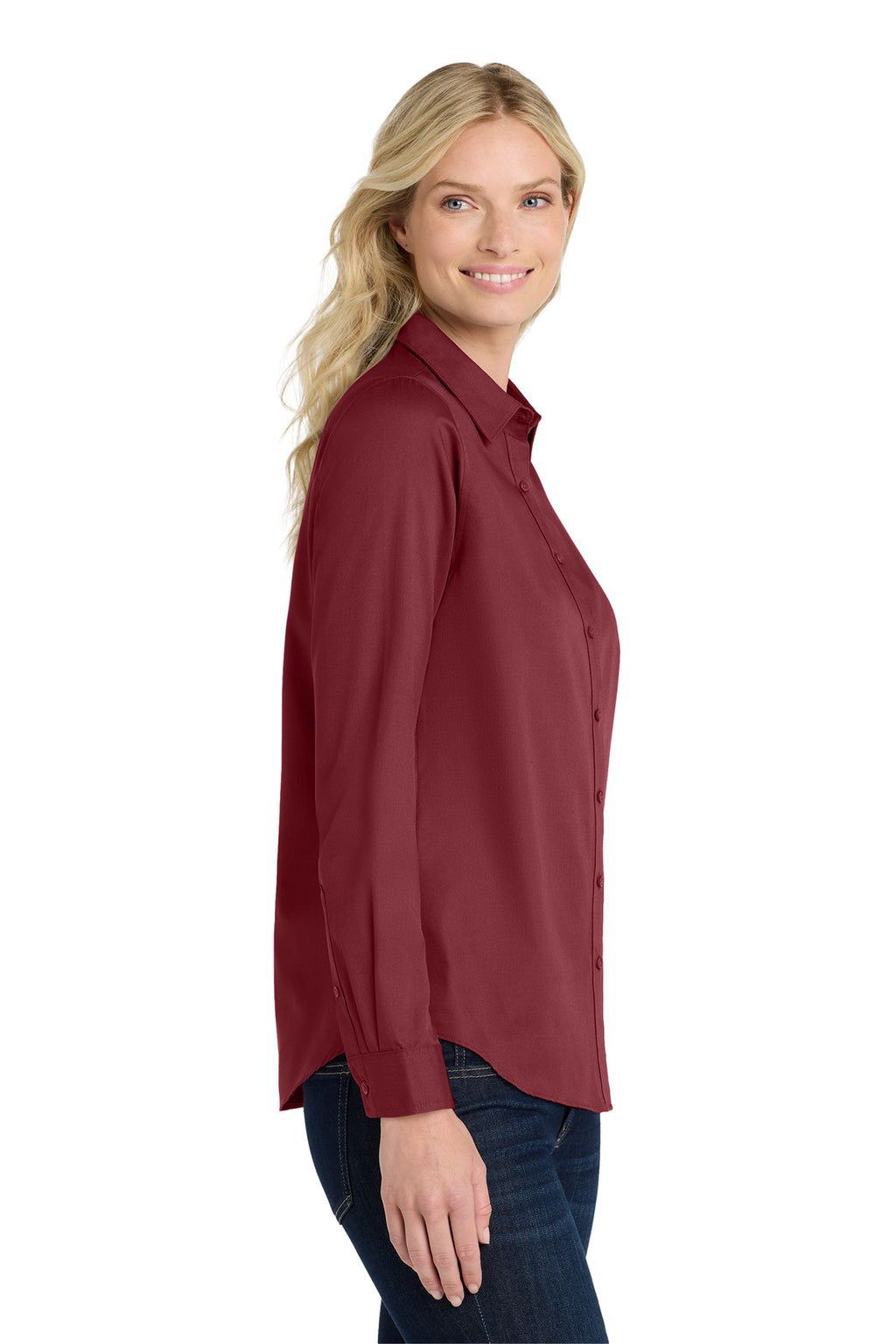 Burgundy|garment
